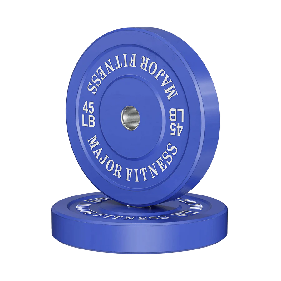 Major Fitness Low Bounce Bumper Plates Olympic Weight Plates Set SKU: OWPNT45