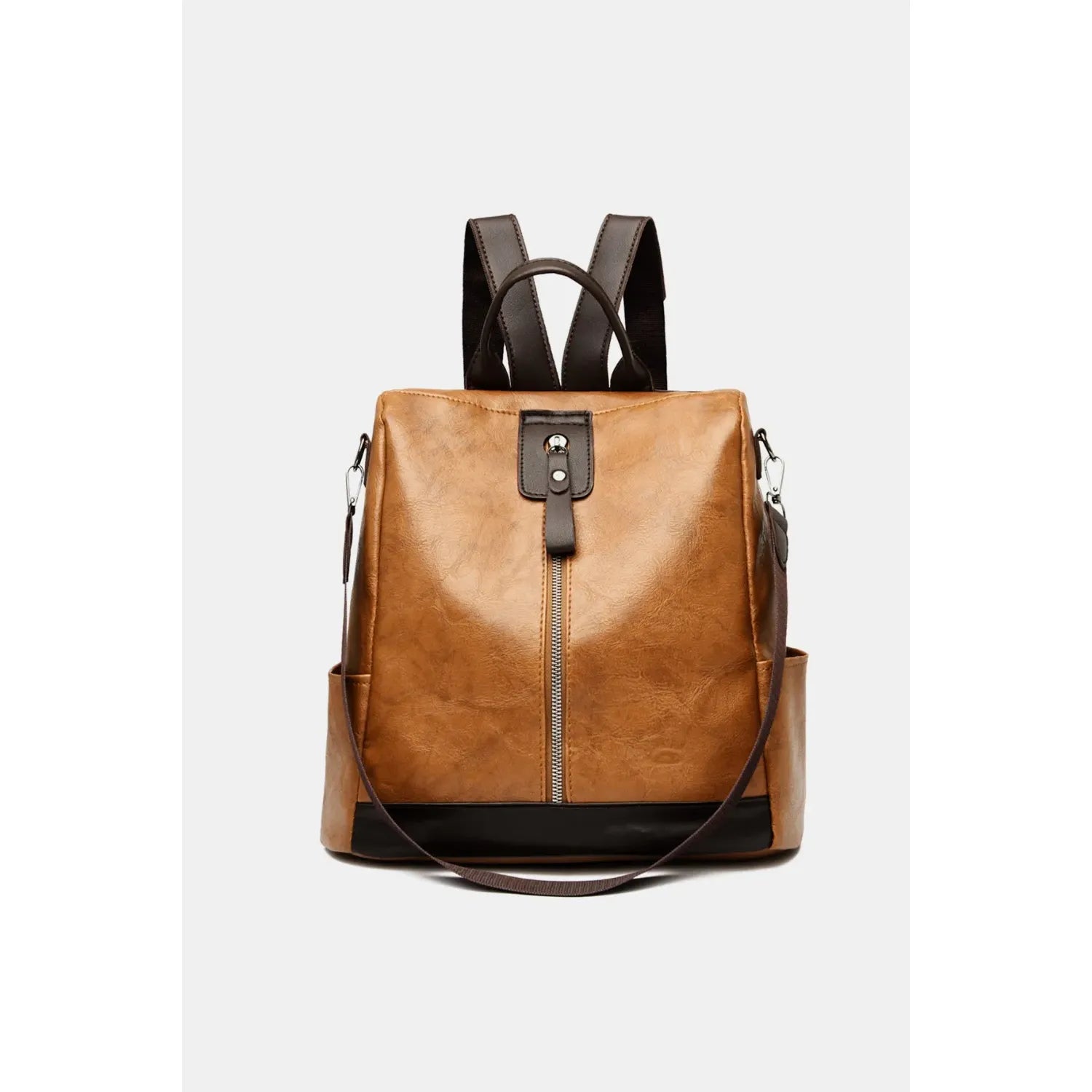 PU Leather Backpack Bag