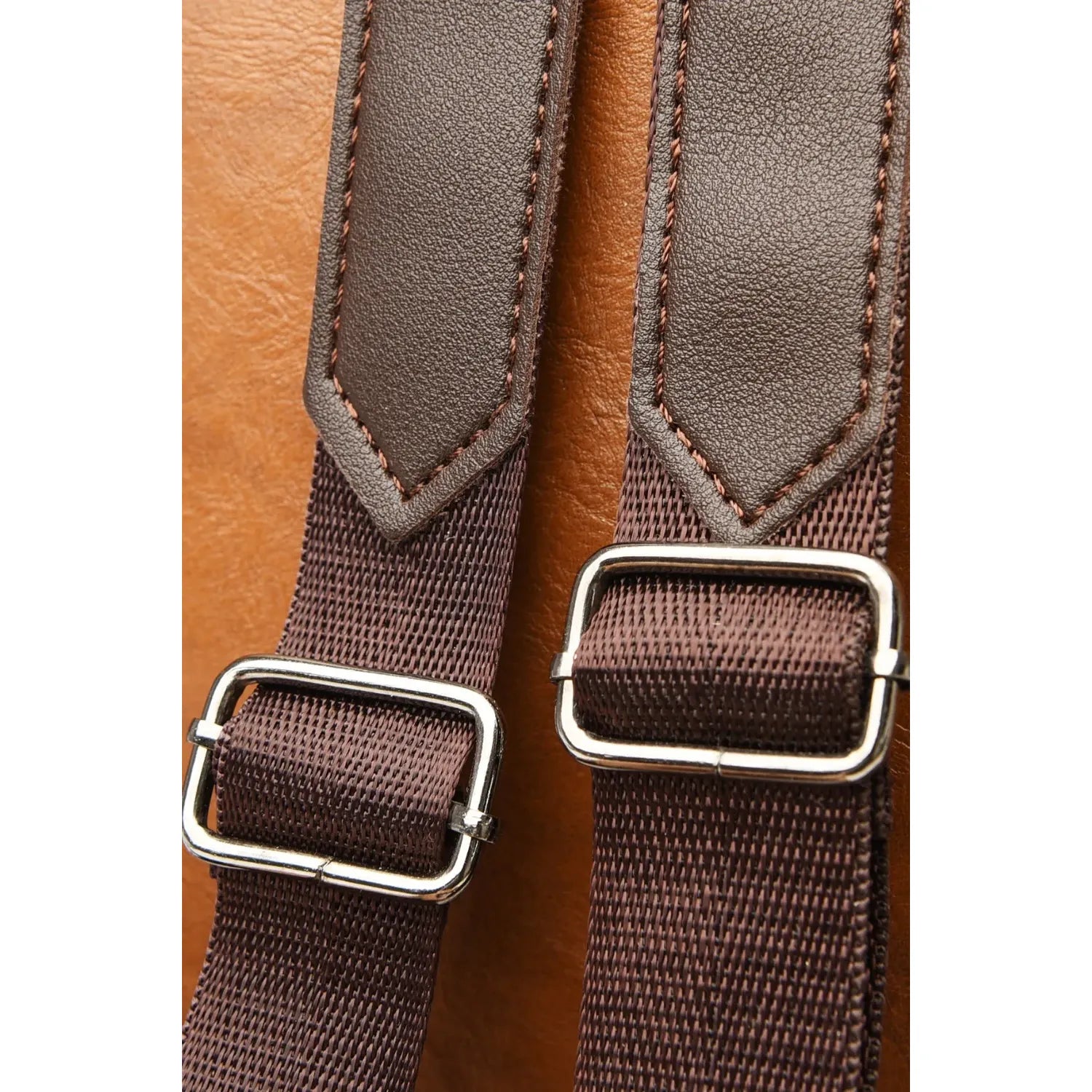 PU Leather Backpack Bag