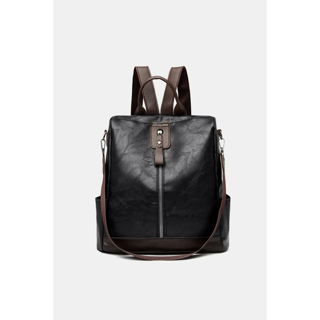 PU Leather Backpack Bag