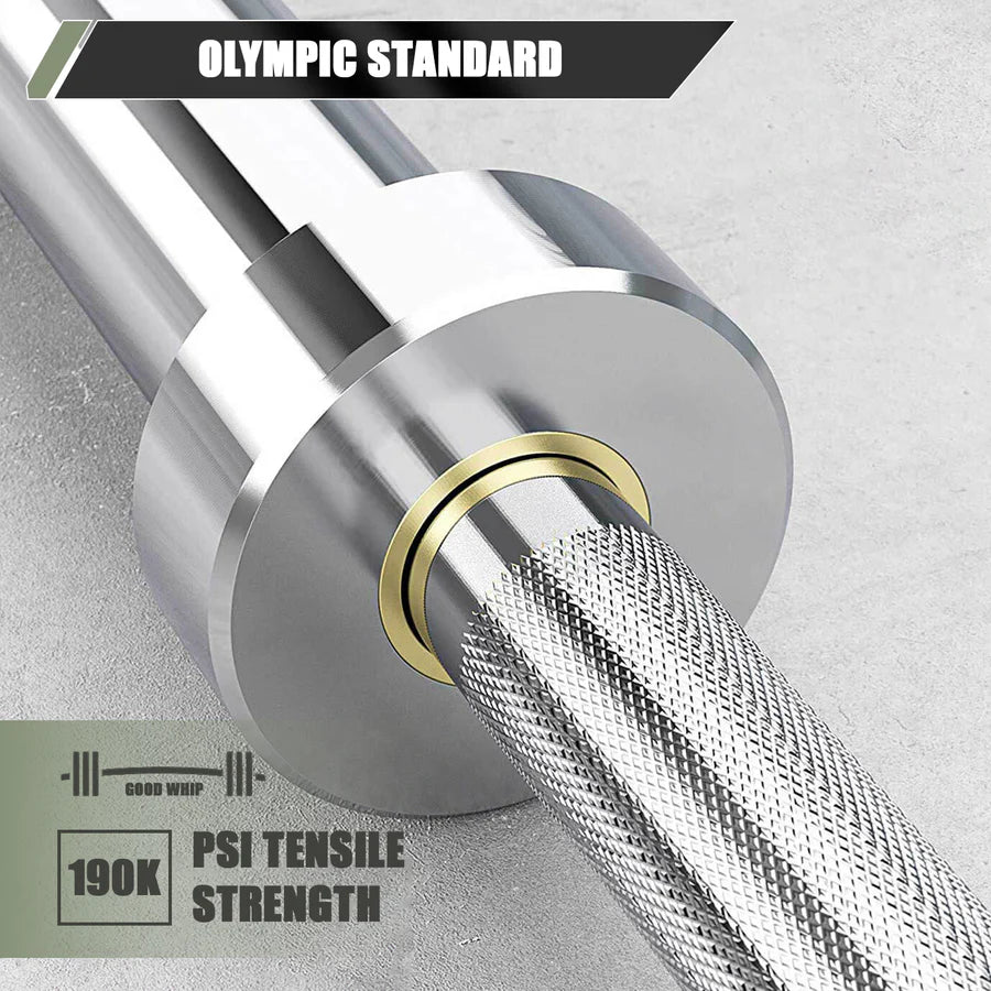 Major Fitness 7ft 20kg Home Gym Barbell SKU: 220OB2SR