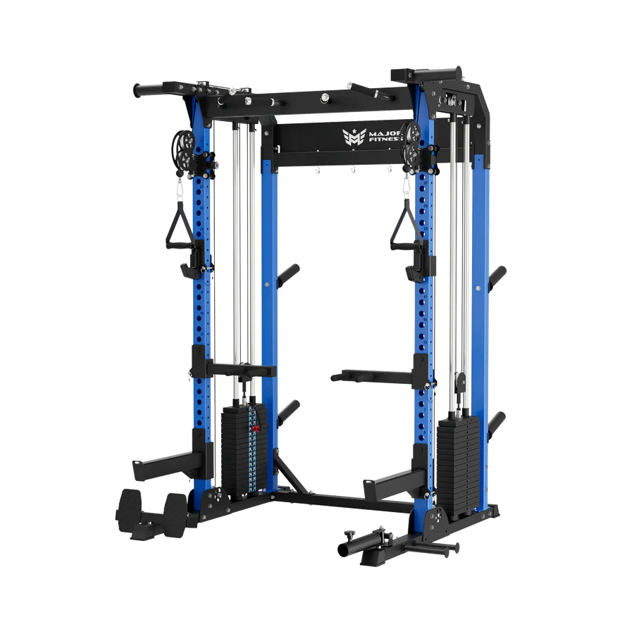 Major Fitness F22 Pro All-In-One Power Rack Home Gym SKU: F22PRO-BU-V1