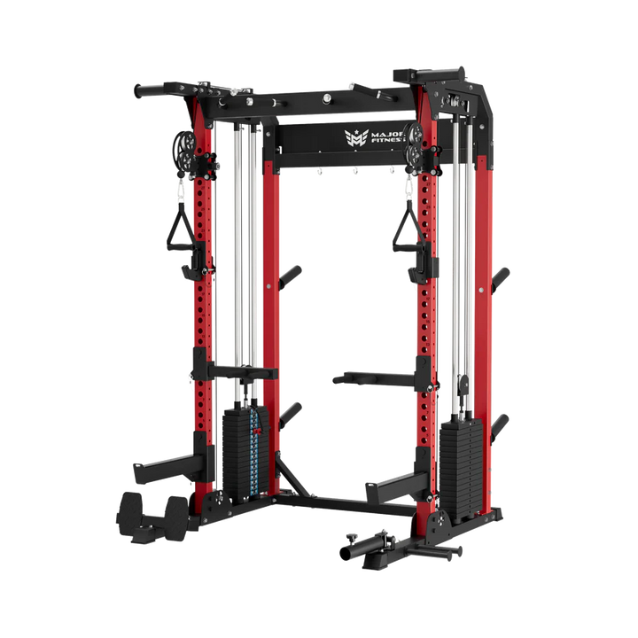 Major Fitness F22 Pro All-In-One Power Rack Home Gym SKU: F22PRO-RD-V1