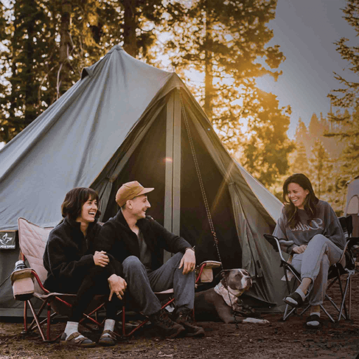 USED - 20' Regatta Bell Tent - Forest Green