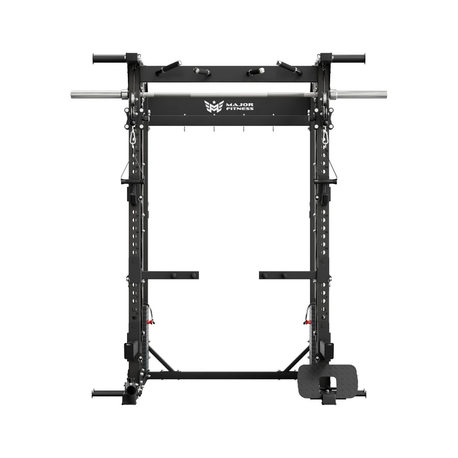 Major Fitness B52 Pro All-In-One Home Gym Smith Machine SKU: B52PRO-BK-V1