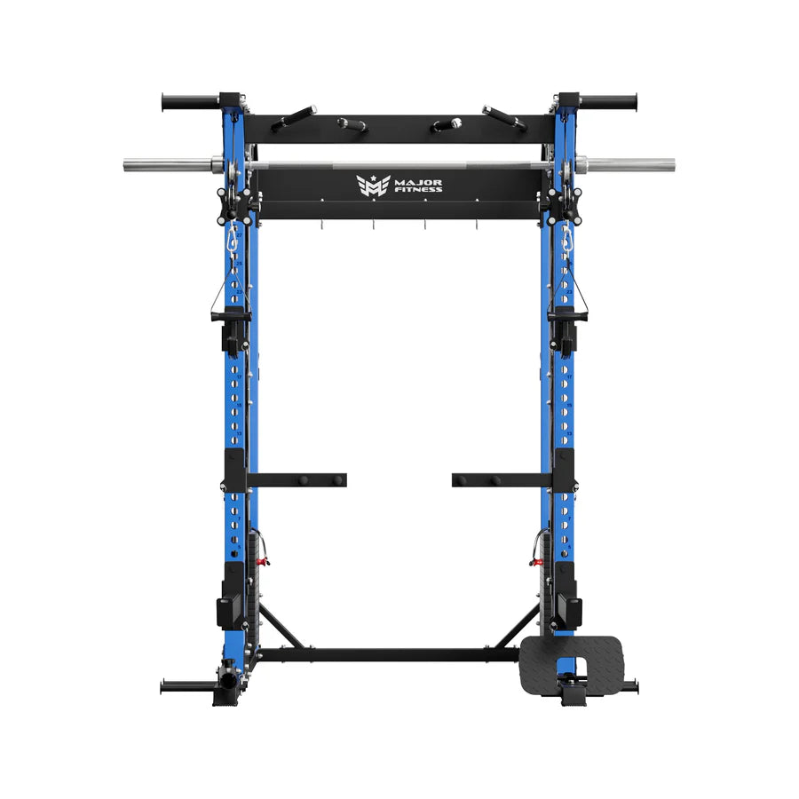 Major Fitness B52 Pro All-In-One Home Gym Smith Machine SKU: B52PRO-BU-V1