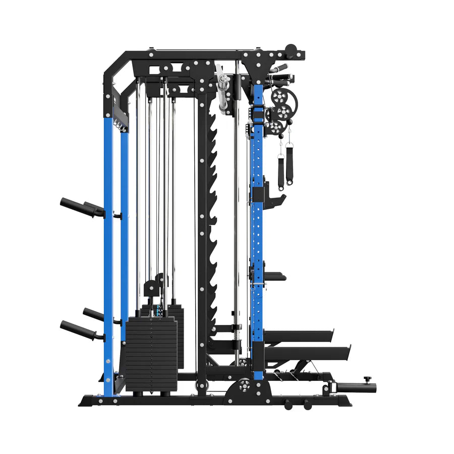 Major Fitness B52 Pro All-In-One Home Gym Smith Machine SKU: B52PRO-BU-V1