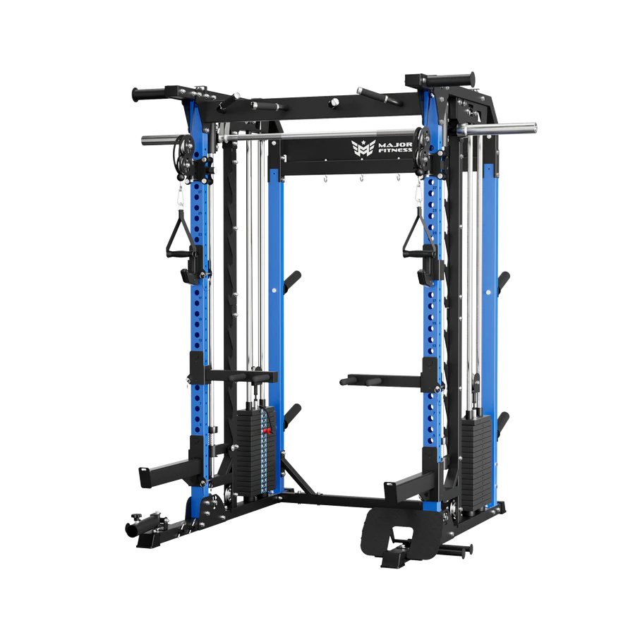 Major Fitness B52 Pro All-In-One Home Gym Smith Machine SKU: B52PRO-BU-V1