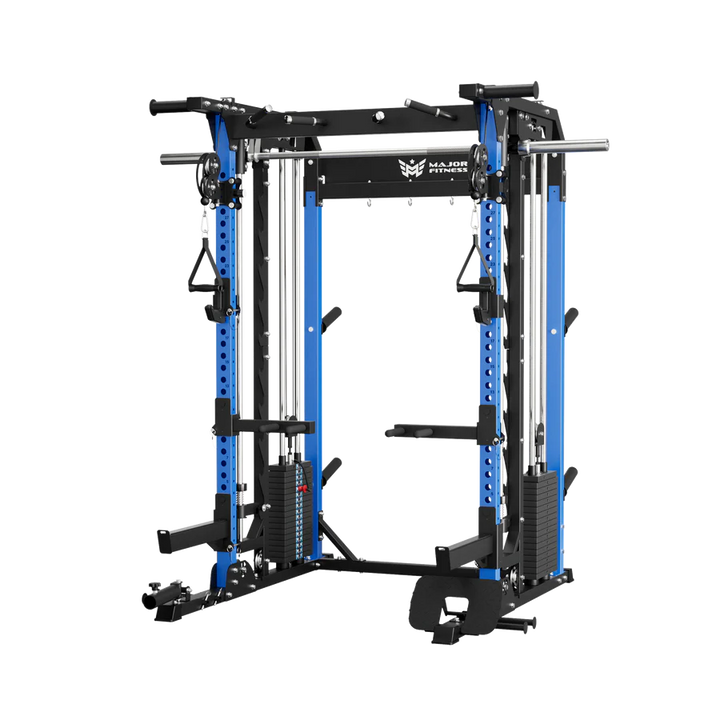 Major Fitness B52 Pro All-In-One Home Gym Smith Machine SKU: B52PRO-BU-V1