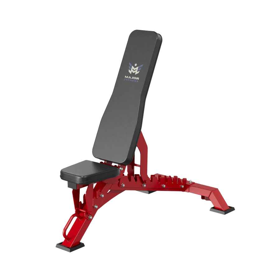 Major Fitness Adjustable Bench | 1300Lbs Capacity Weight Bench PLT01 SKU: PLT01RDS