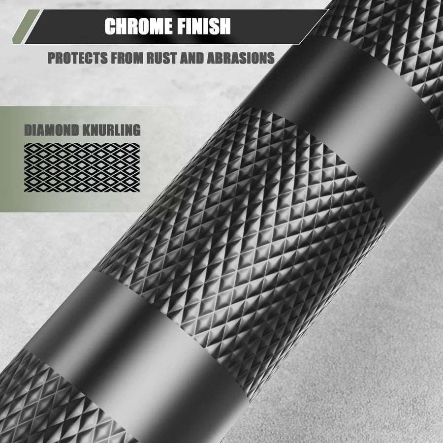 Major Fitness 7ft 20kg Home Gym Barbell SKU: 220OB2BLS