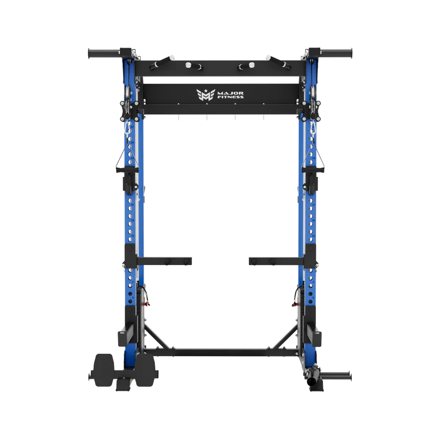 Major Fitness F22 Pro All-In-One Power Rack Home Gym SKU: F22PRO-BU-V1