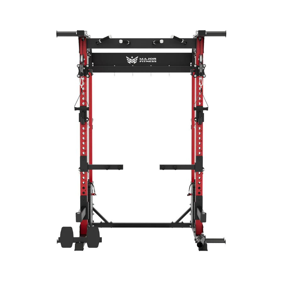 Major Fitness F22 Pro All-In-One Power Rack Home Gym SKU: F22PRO-RD-V1