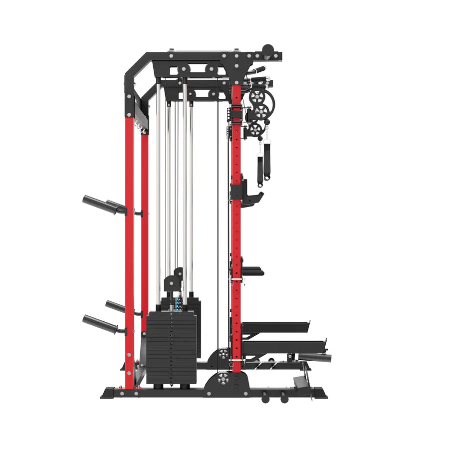 Major Fitness F22 Pro All-In-One Power Rack Home Gym SKU: F22PRO-RD-V1
