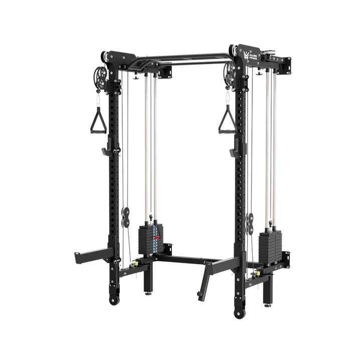 Major Fitness F35 Pro All-In-One Home Gym Wall-Mount Folding Power Rack SKU: F35PRO-BK-V1