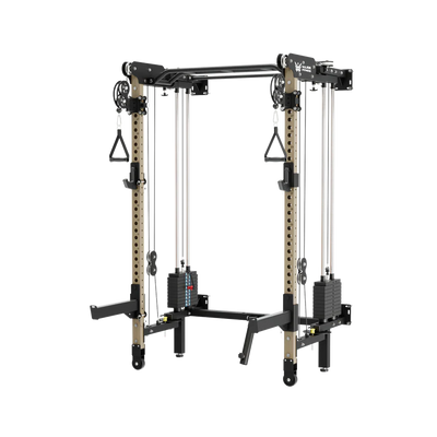 Major Fitness F35 Pro All-In-One Home Gym Wall-Mount Folding Power Rack SKU:F35PRO-GE-V1