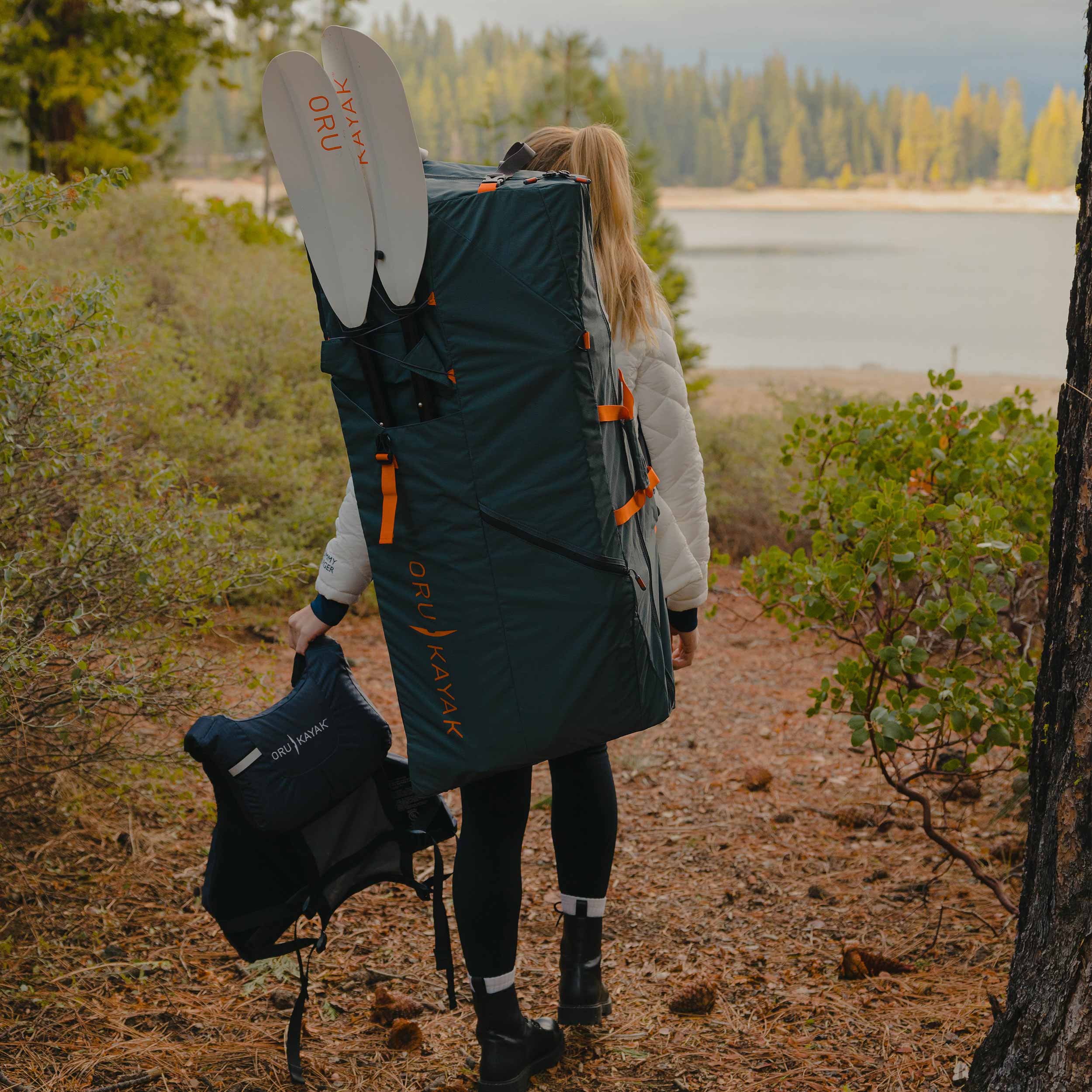 Oru Kayak Pack for Lake/Inlet | SKU OPK501-GRE-00